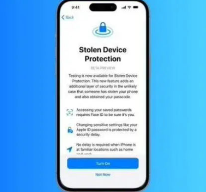 墨玉苹果授权维修店分享被盗设备保护功能开启方法 