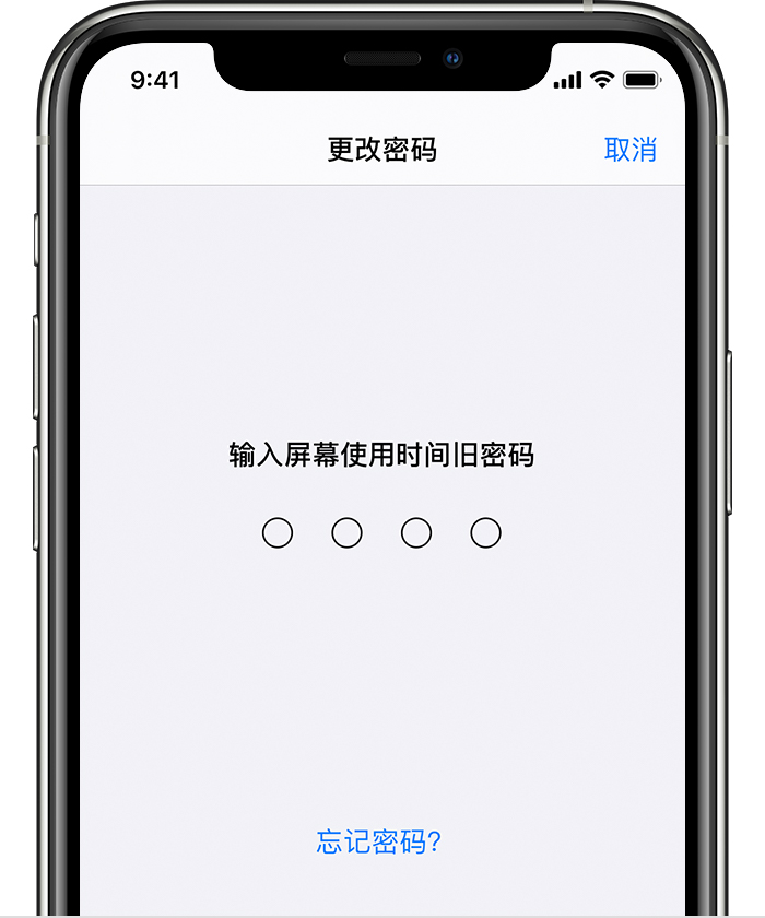 墨玉苹果手机维修分享iOS 14 忘记屏幕使用时间密码怎么办 